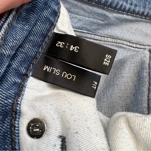 Neuw Mens Jeans Lou Slim W34 L32 Denim Trousers - Excellent Condition - Picture 6 of 6